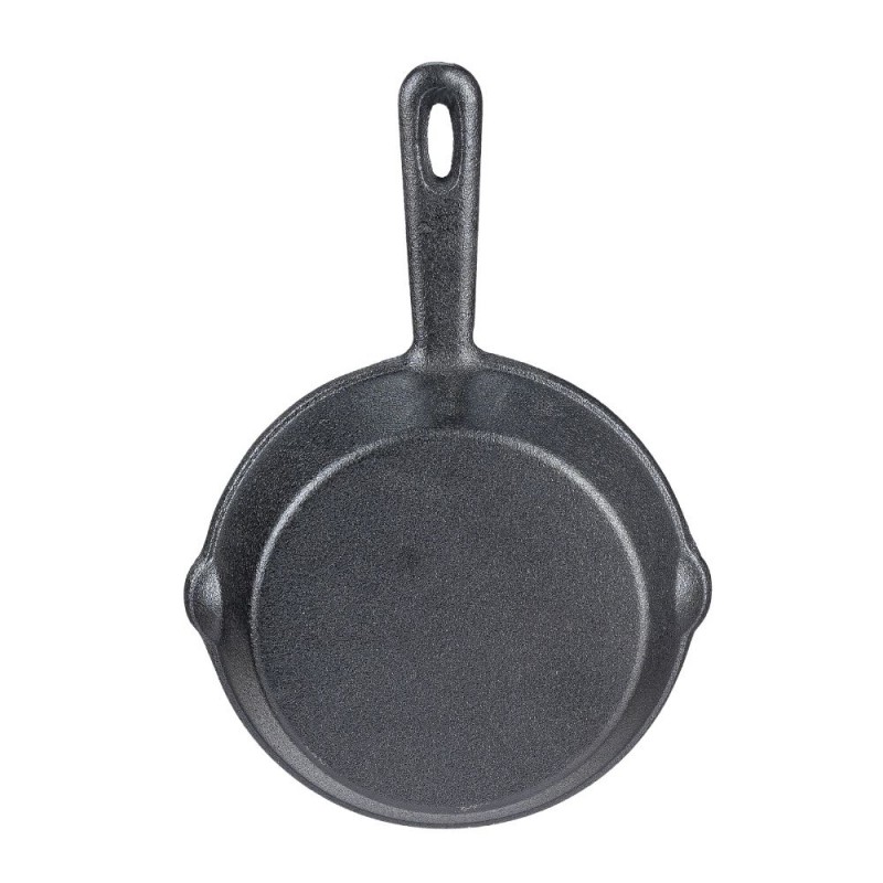 Kompakt öntöttvas serpenyő, Ф16 | Lapos öntöttvas serpenyő | Öntöttvas serpenyő |