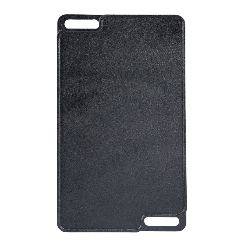 Kétoldalas öntöttvas grill lemez, 46x26 cm | Öntöttvas lemez |  |