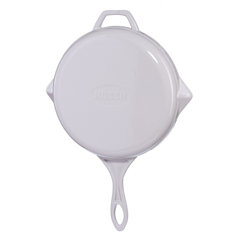 Zománcozott öntöttvas serpenyő Solagio, Ivory, Ф28cm - 